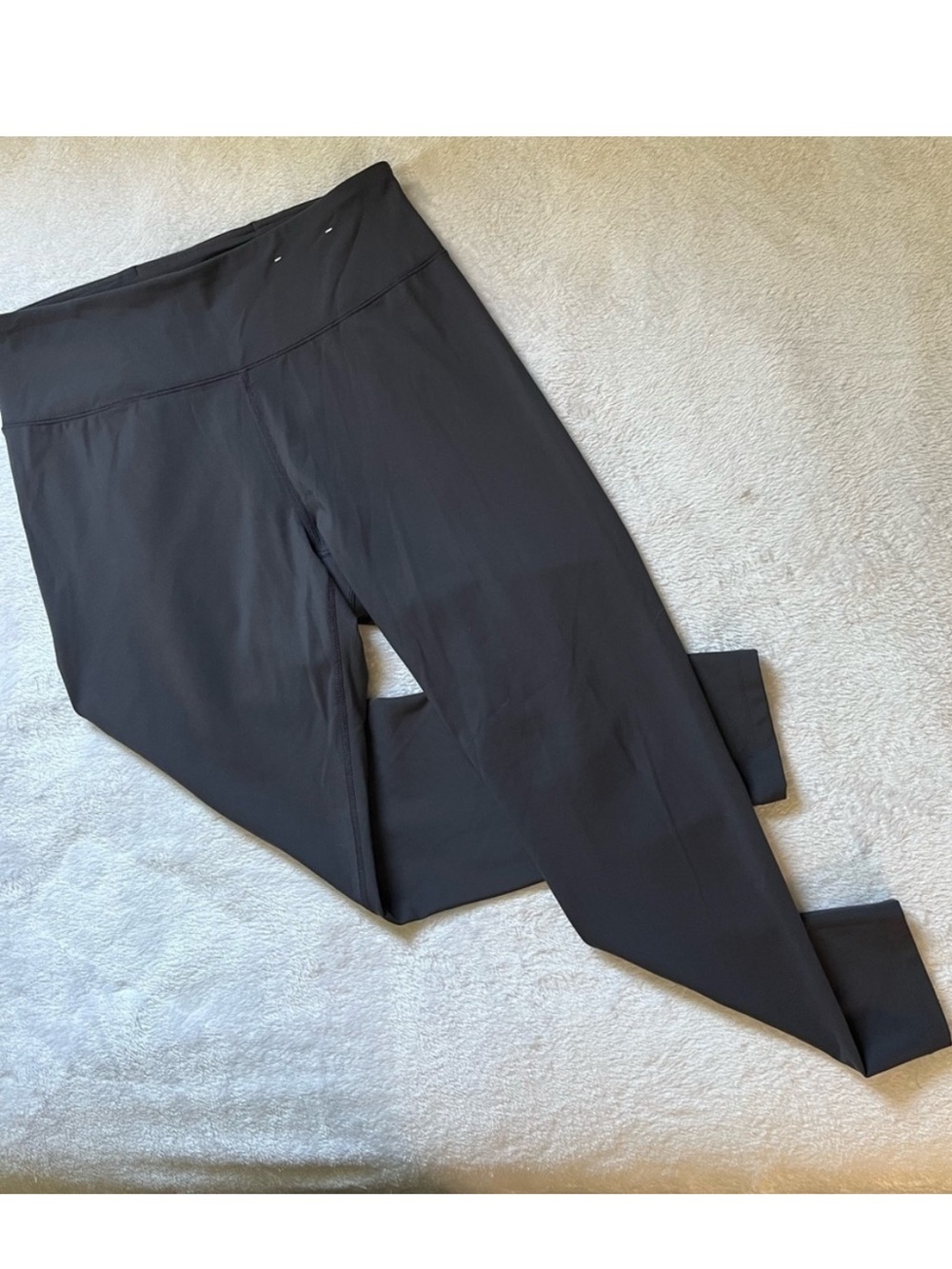 FLX Charcoal Gray High-Rise 7/8 Leggings - Size Large